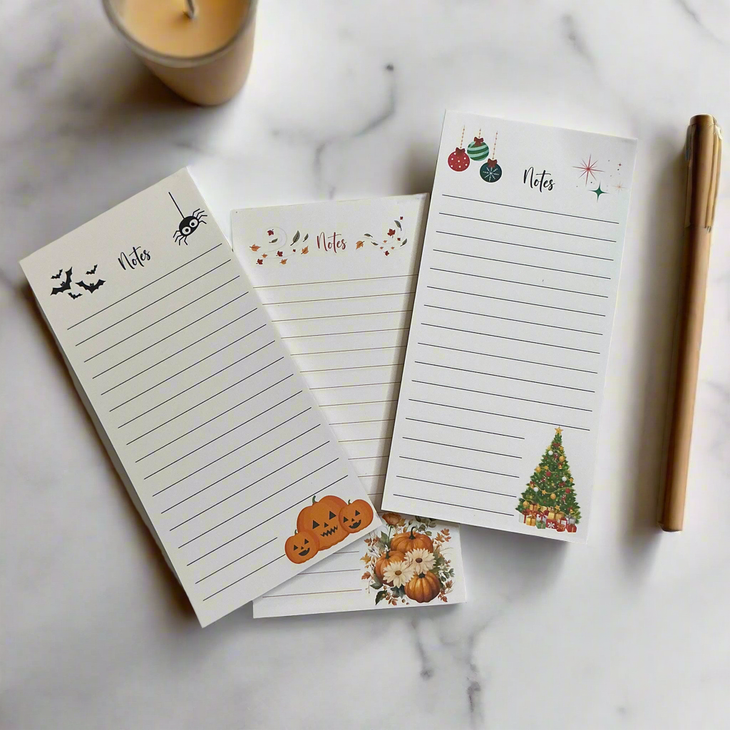Seasonal Notepads