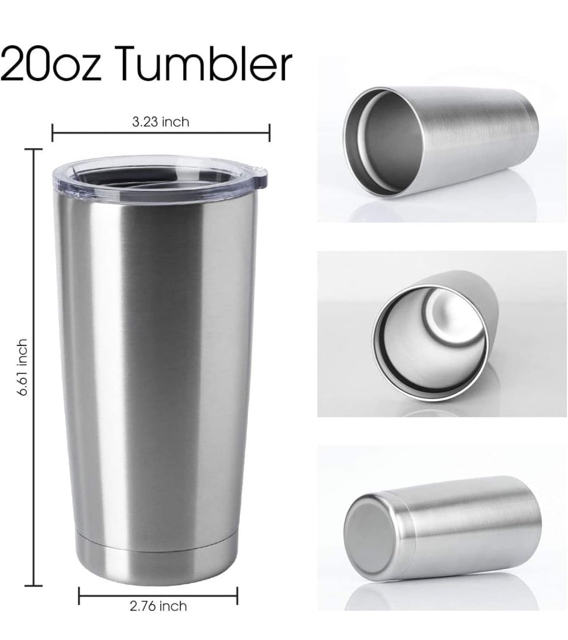 Man of Faith - 20oz Stainless Steel Tumbler