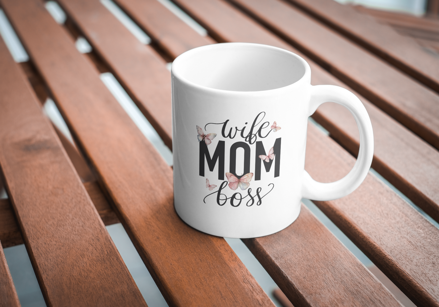 Wife, Mom, Boss - Mug