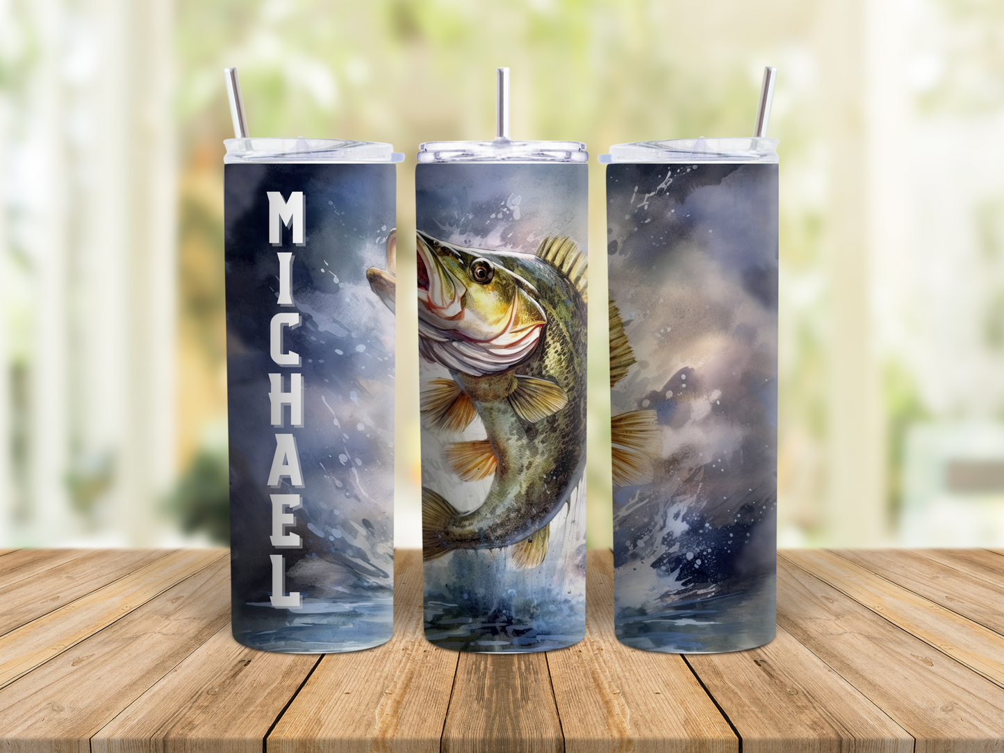 Fishing - Tumbler (Personalize It!)