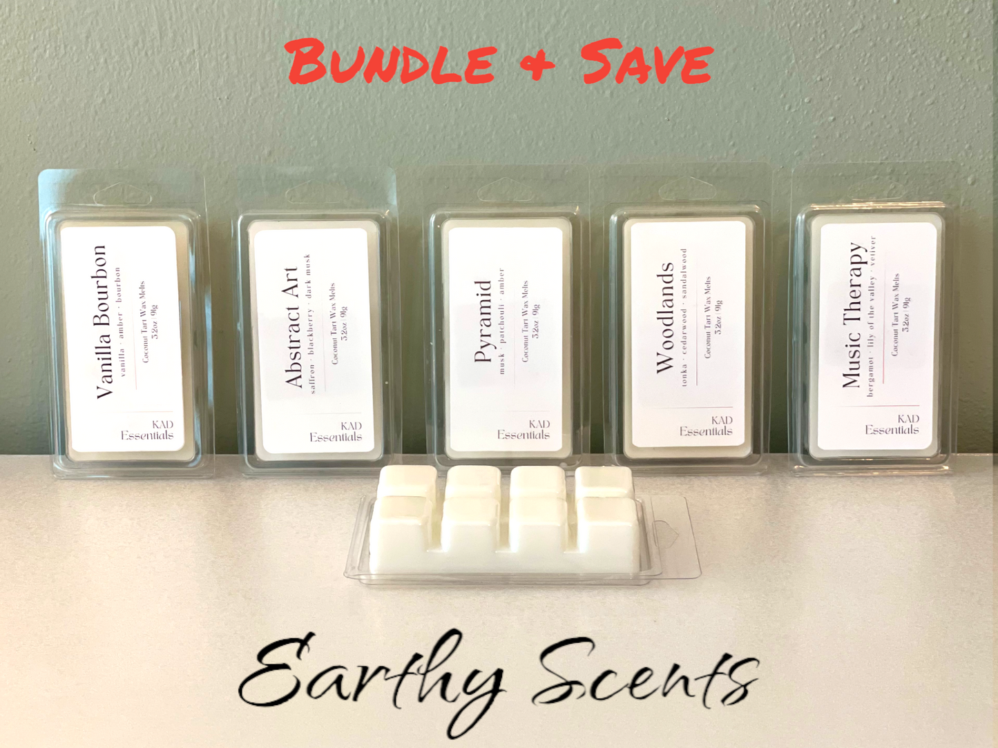 Earthy Scented Wax Melts - Bundle & Save (Get all 5!)