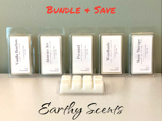 Earthy Scented Wax Melts - Bundle & Save (Get all 5!)