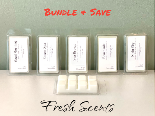 Fresh Scented Wax Melts - Bundle & Save (Get all 5!)