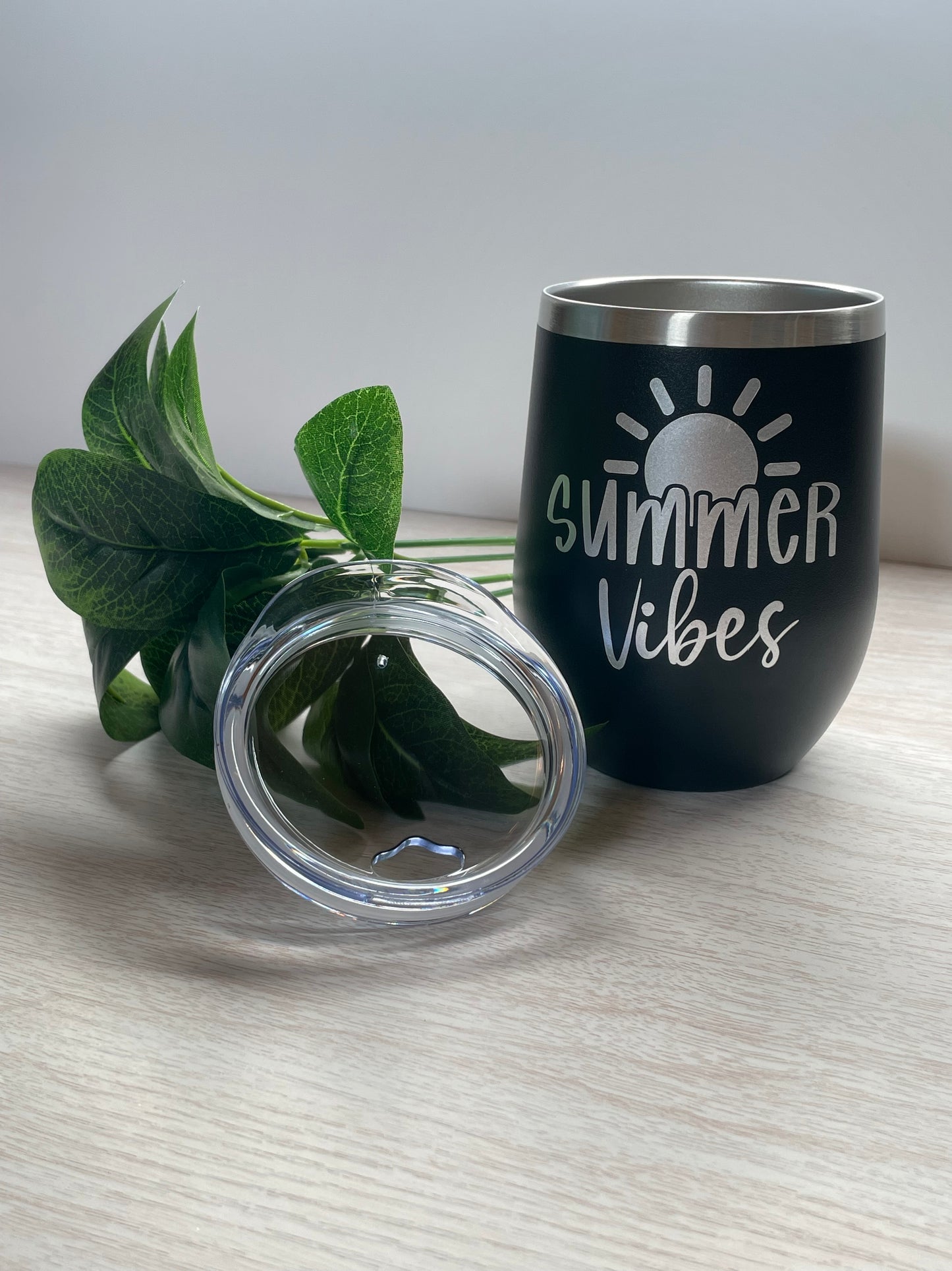 Summer Vibes - Wine Tumbler