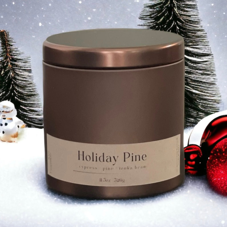 Holiday/Winter Collection - (4) 11.5oz Scented Candles