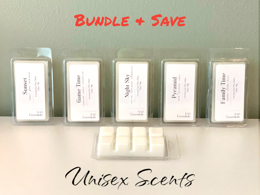 Unisex Scented Wax Melts - Bundle & Save (Get all 5!)