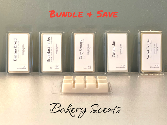 Bakery Scented Wax Melts - Bundle & Save (Get all 5!)