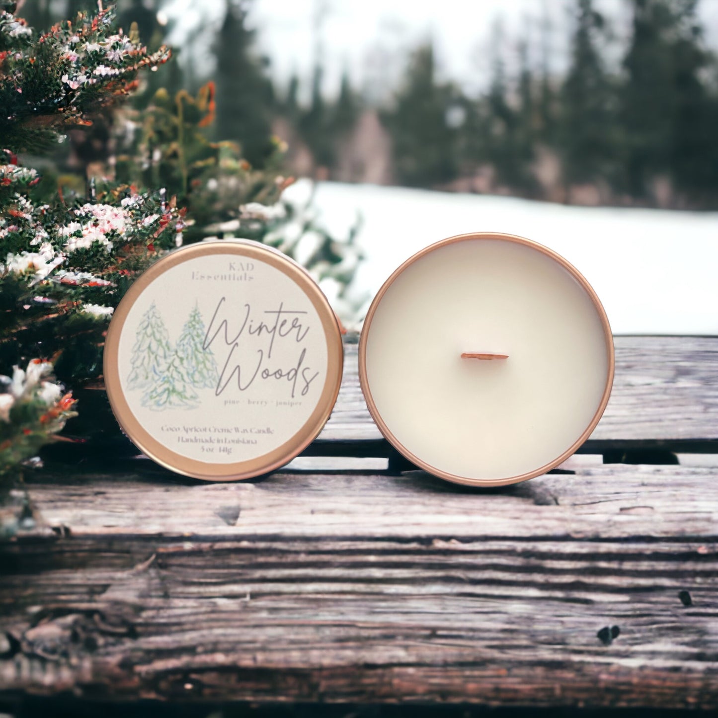 Holiday/Winter Collection - 5.0oz Scented Candles