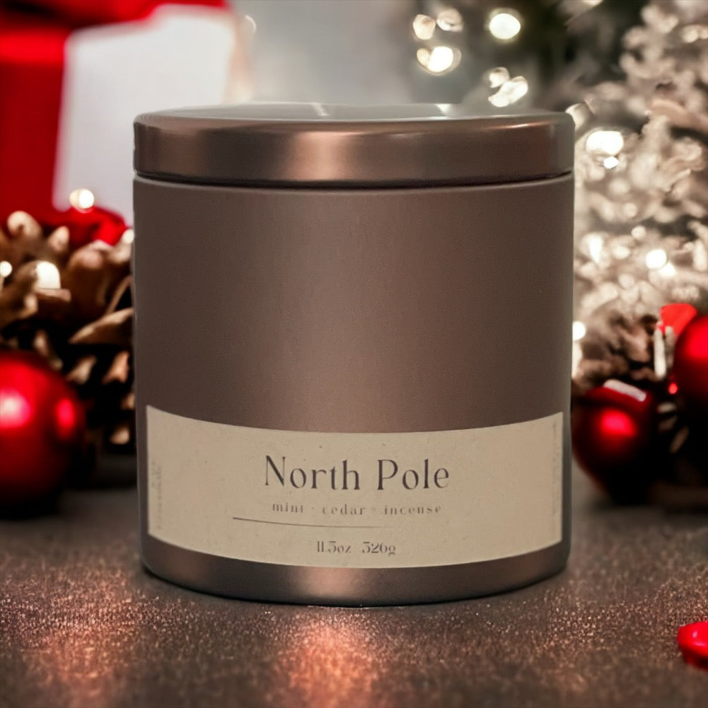 Holiday/Winter Collection - (4) 11.5oz Scented Candles