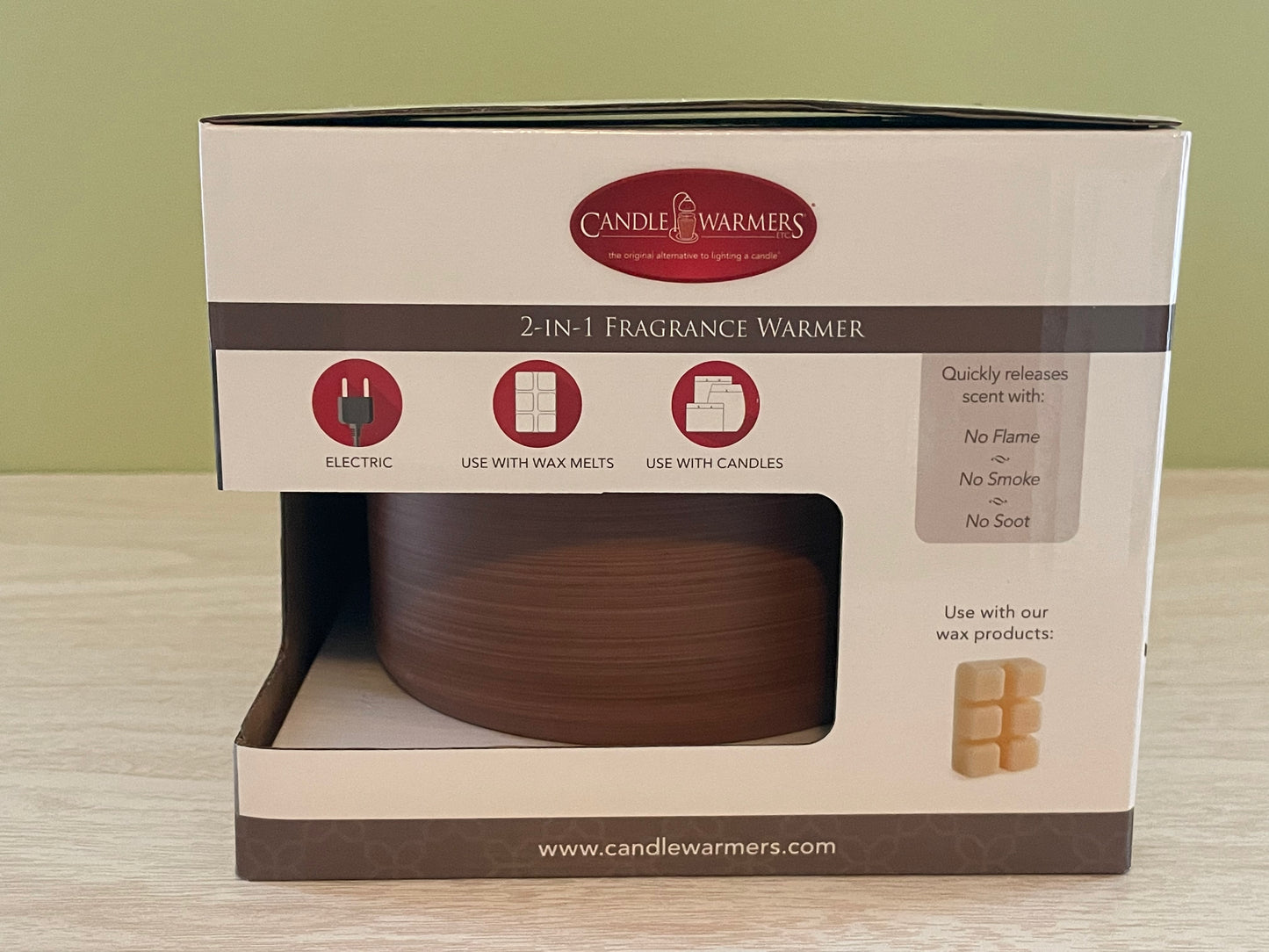2 in 1 Bronze Wax Warmer
