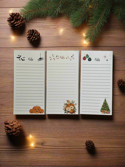 Seasonal Notepads