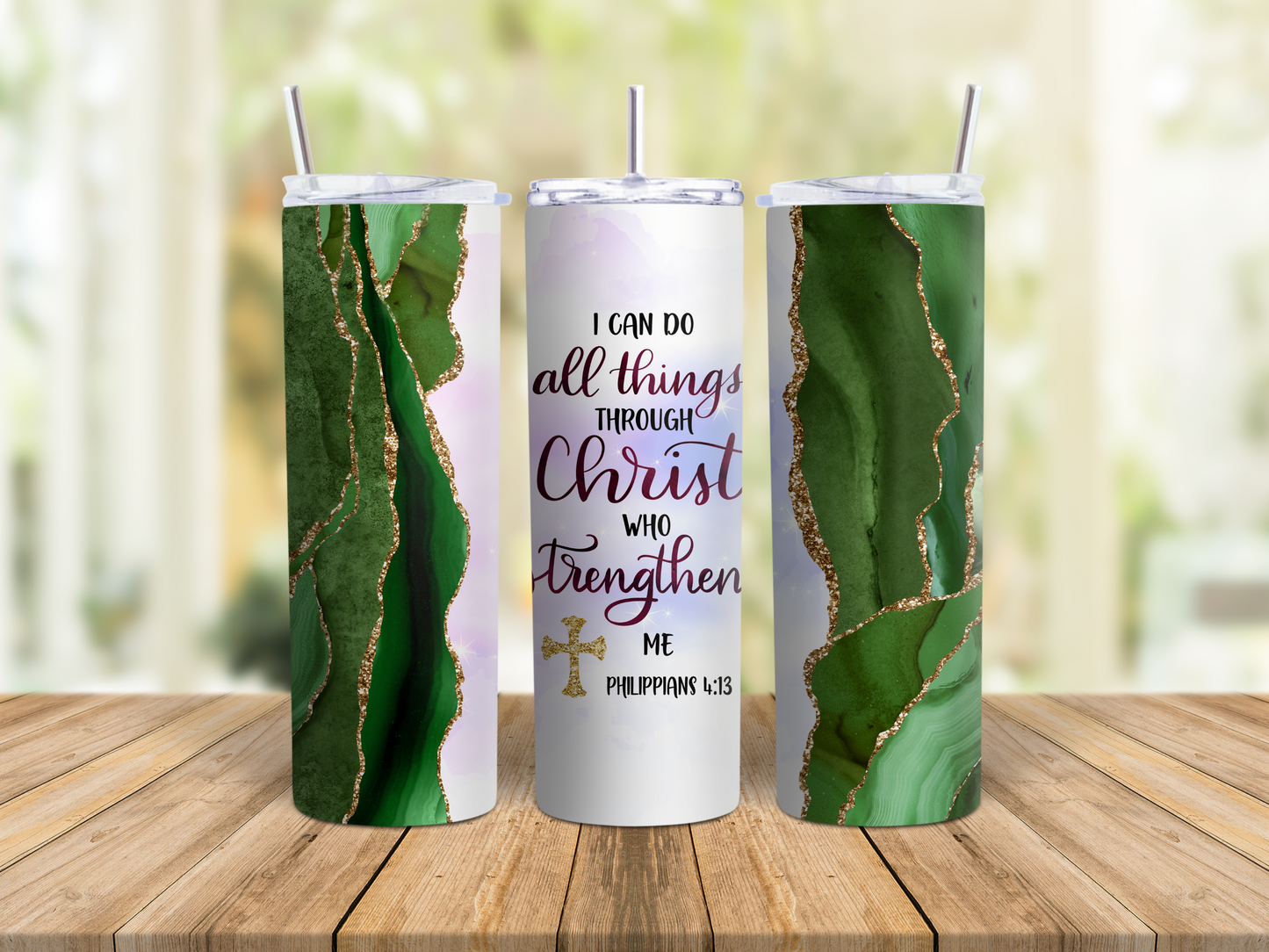 Philippians 4:13 - Tumbler