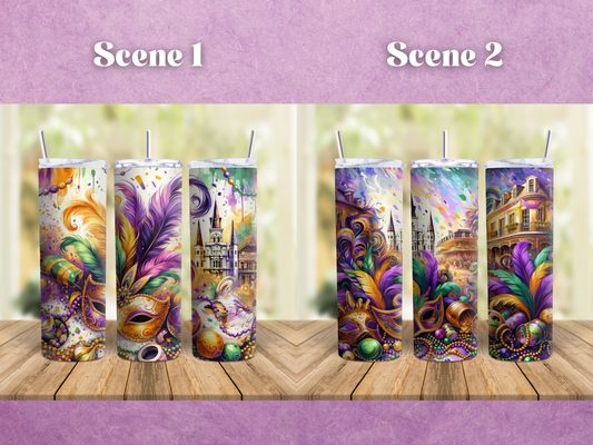 Mardi Gras in the French Quarter - Tumbler