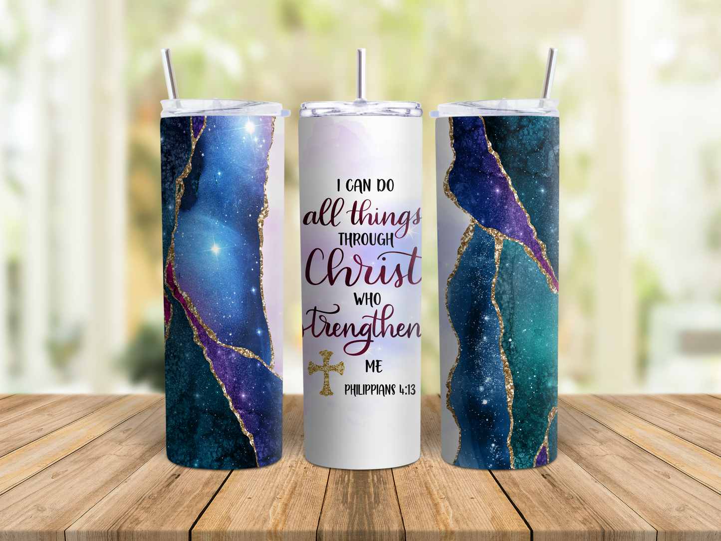 Philippians 4:13 - Tumbler