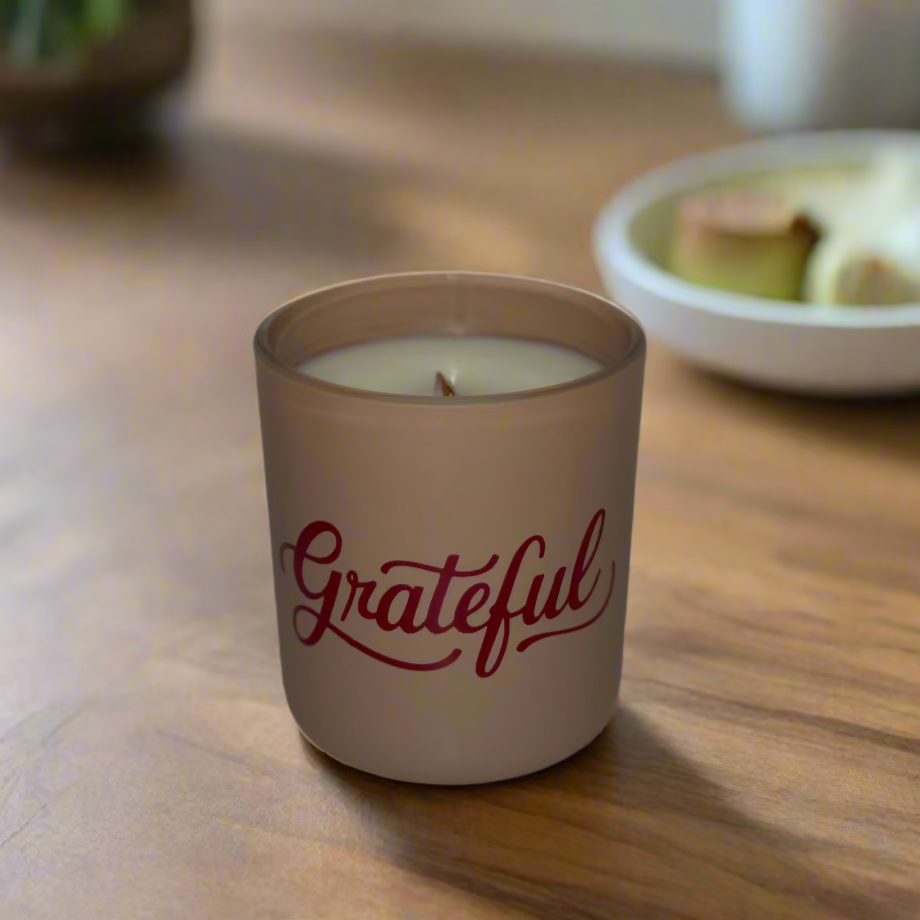 Grateful - 12oz Scented Candle (Reusable)