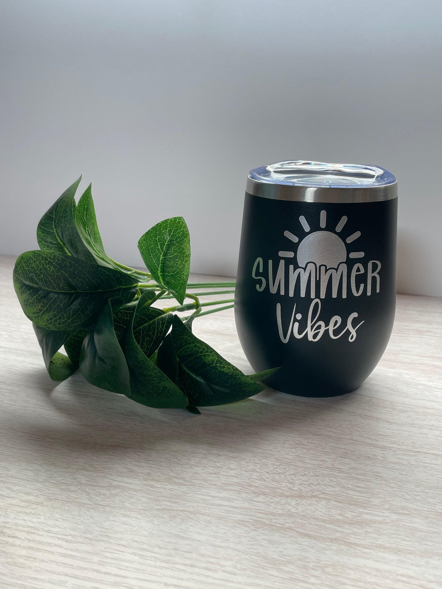 Summer Vibes - Wine Tumbler