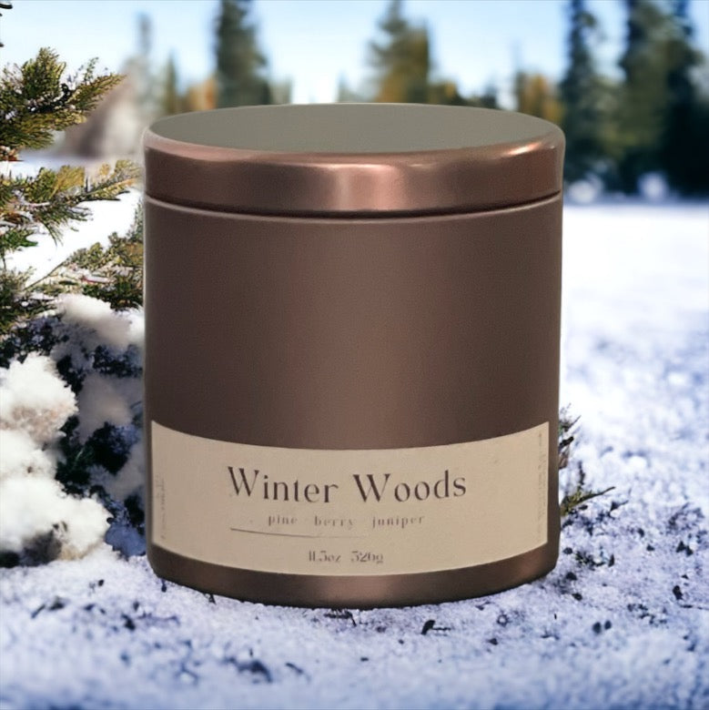 Holiday/Winter Collection - (4) 11.5oz Scented Candles