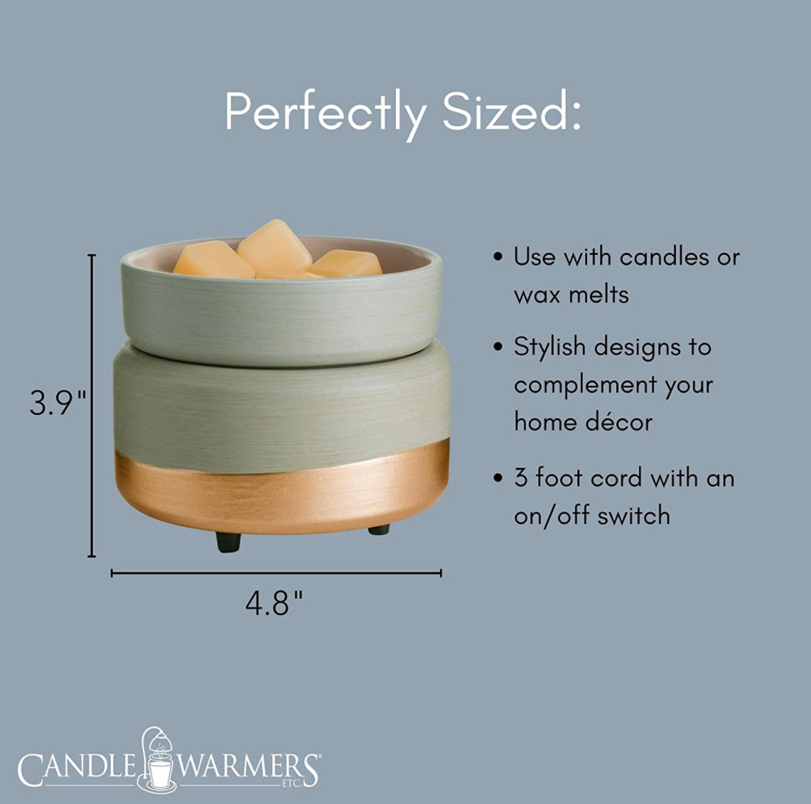 2 in 1 Sage Wax Warmer